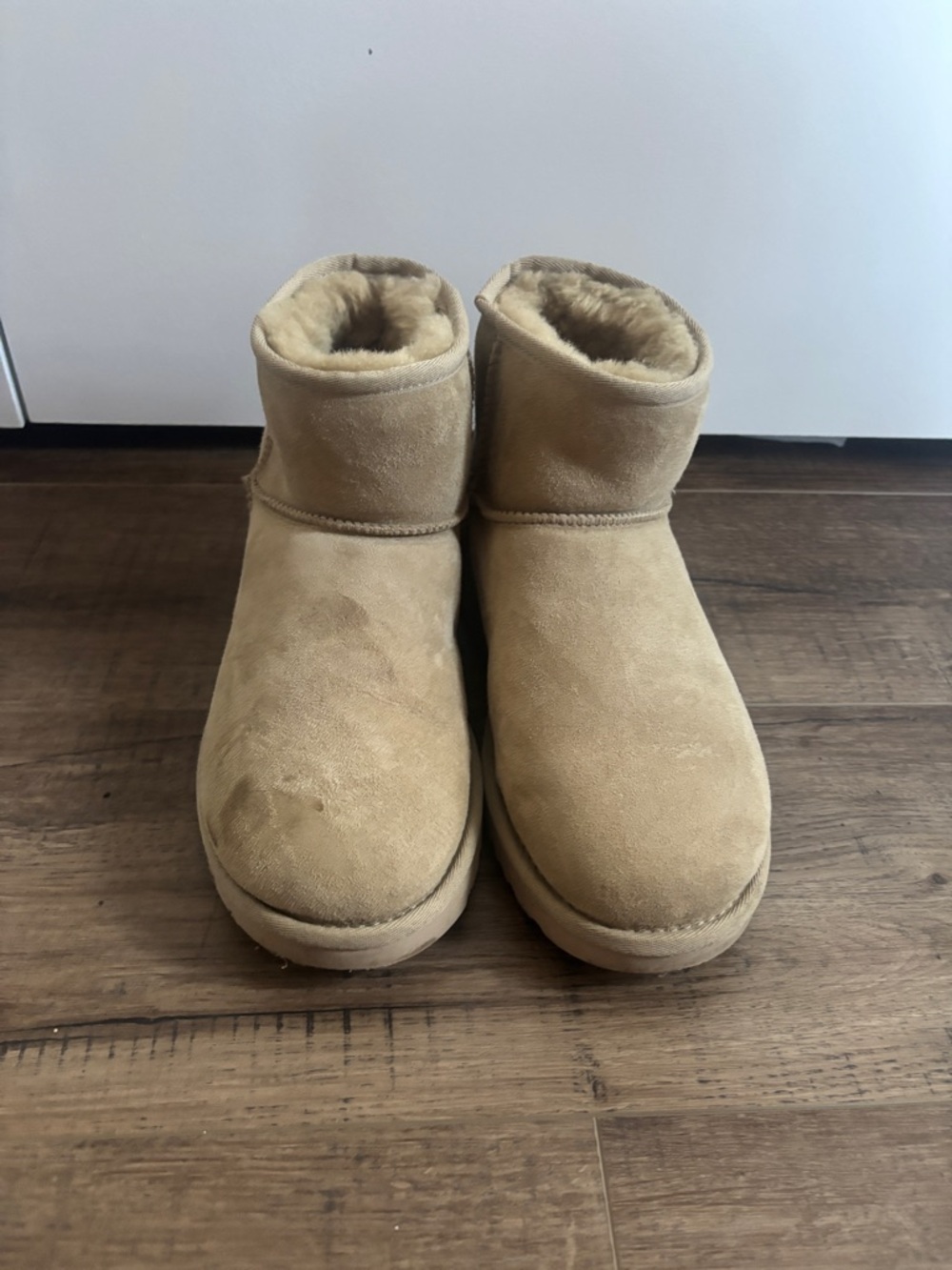 UGG Classic Mini Shearling-Lined Women's Boots - Chestnut/Tan